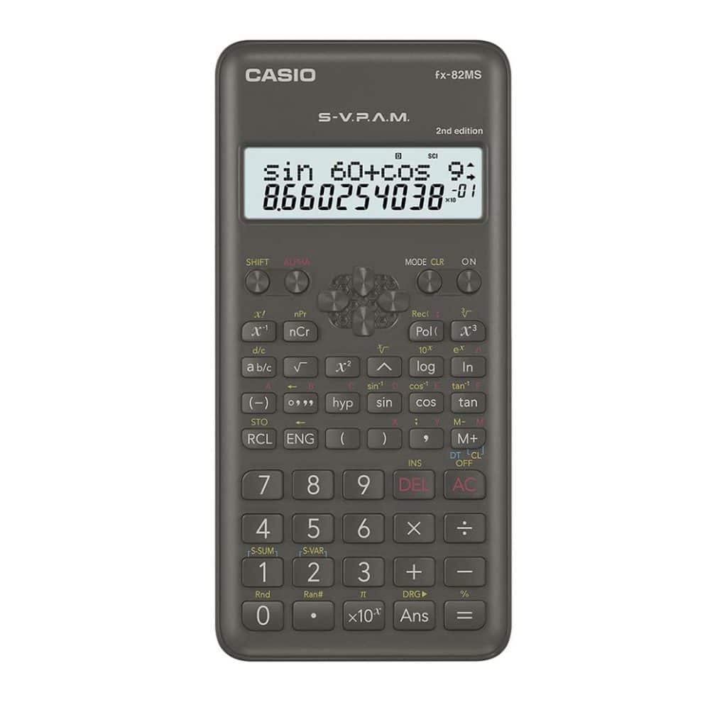 Calculadora científica fx-82MS-2W