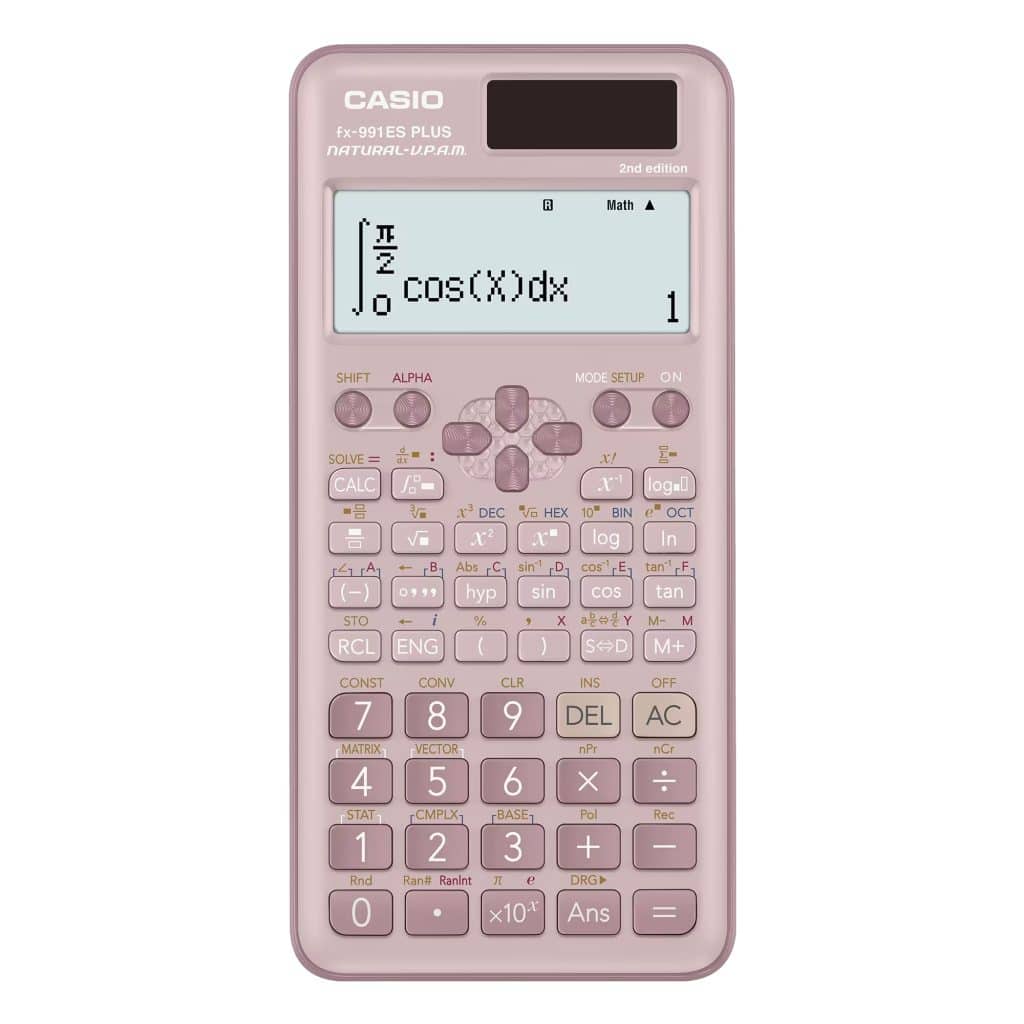 Casio fx-991ESPLUS2-PK BU 417 Funciones