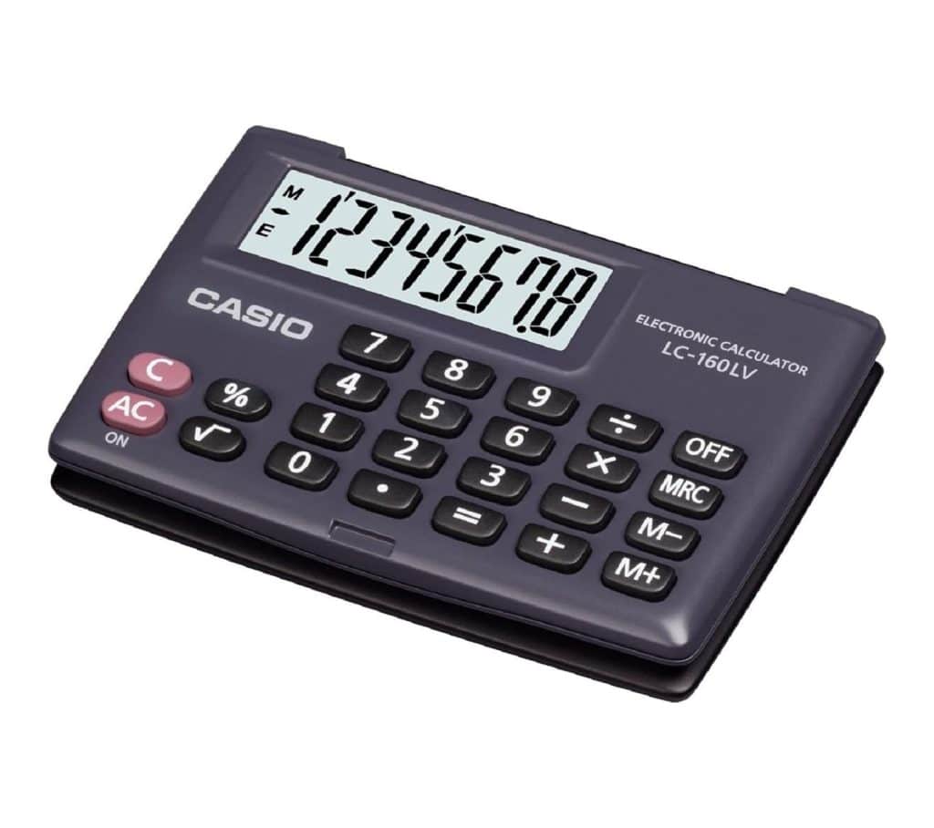 Calculadora CASIO LC-160LV